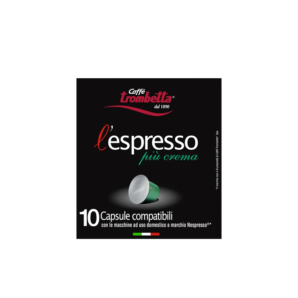caff-trombetta-l-espresso-pi-crema-capsules-compatibles-nespresso-80-capsules-8x image 1