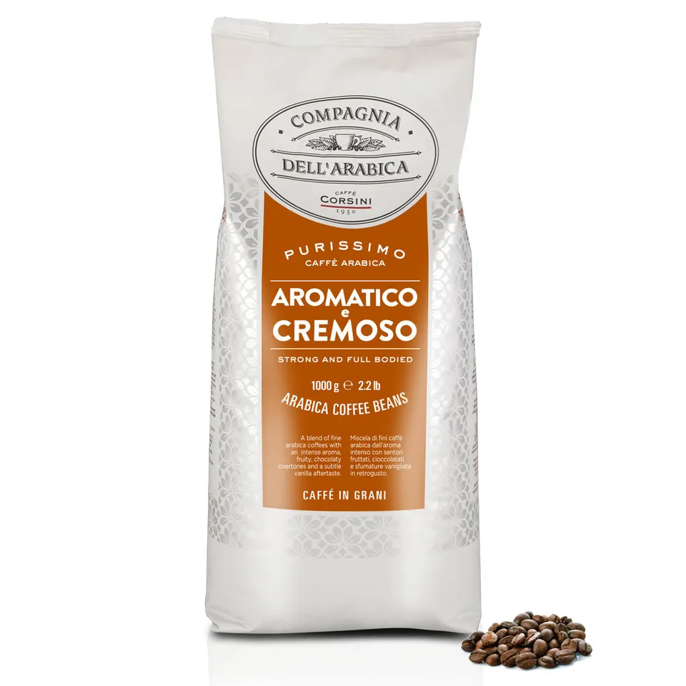 caff-corsini-aromatico-e-cremoso-caf-en-grains-100-arabica-1-kg image 1
