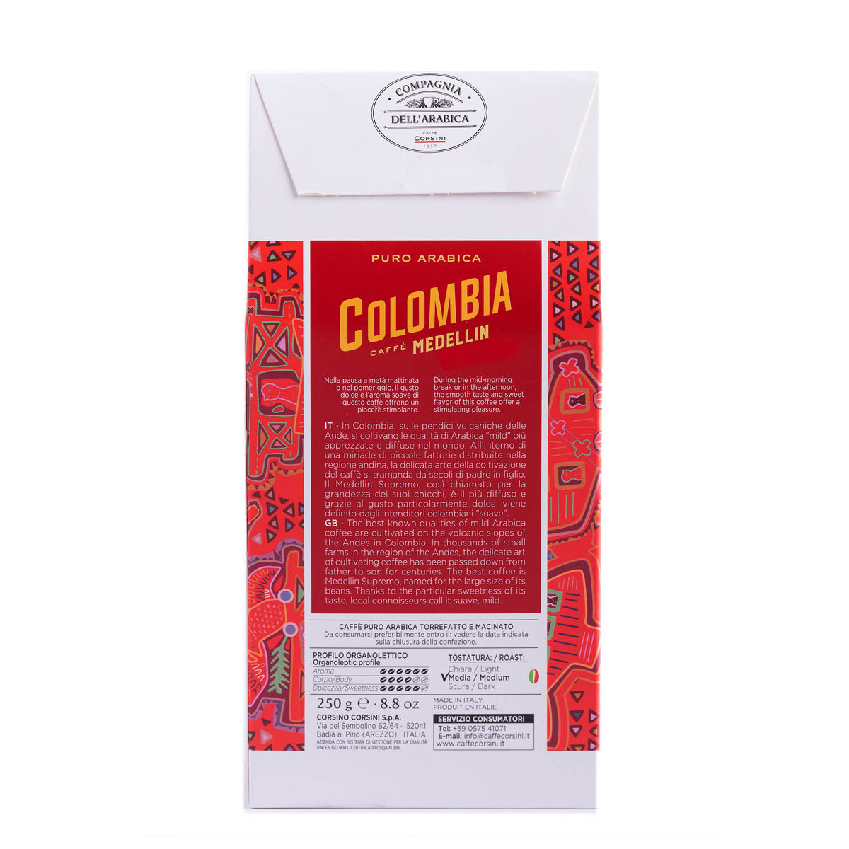 caff-corsini-colombia-medellin-igp-caf-moulu-100-arabica-250g image 2