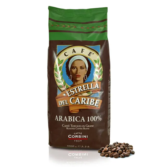 caff-corsini-estrella-del-caribe-caf-en-grains-1-kg image 1