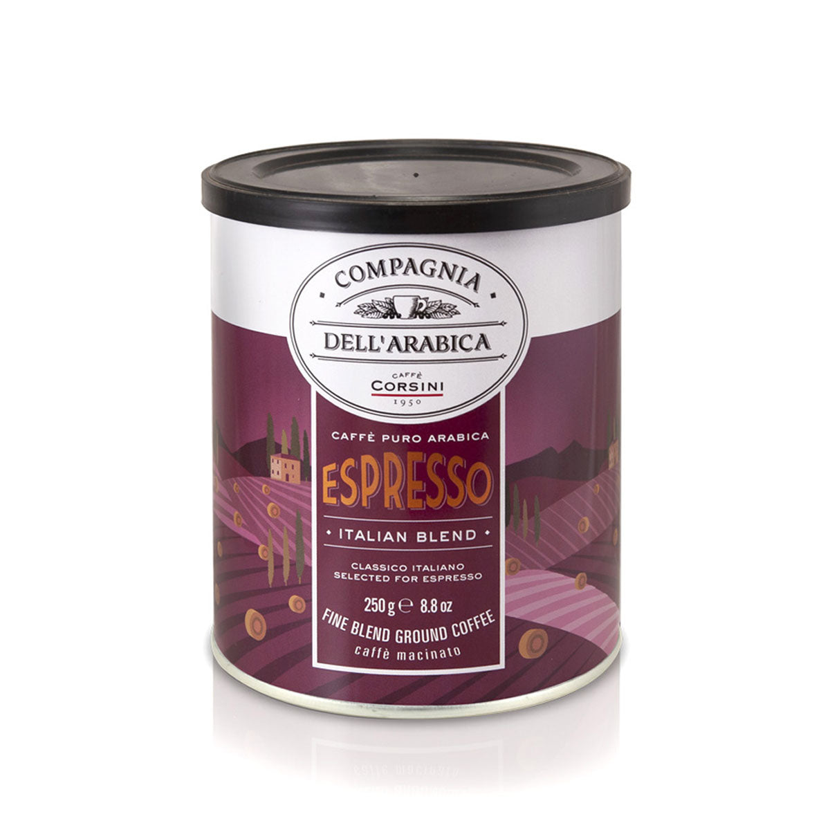 caff-corsini-espresso-italian-blend-100-arabica-caf-moulu-12-x-250g image 1