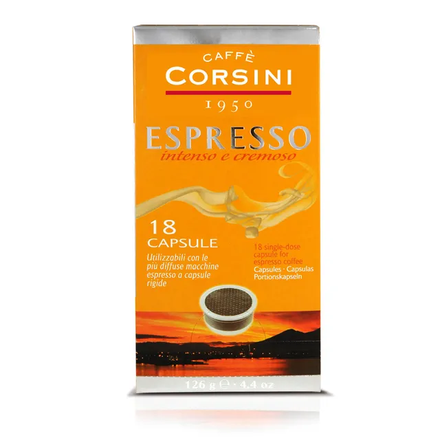 caff-corsini-espresso-capsules-compatibles-lavazza-espresso-point-18-pi-ces image 1