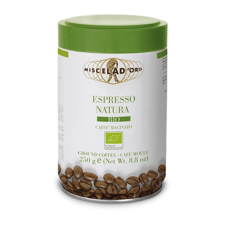 miscela-d-oro-espresso-natura-bio-caf-moulu image 1