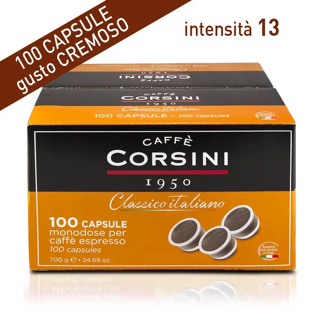 caff-corsini-classico-italiano-cremoso-capsules-compatibles-espresso-point-100-c image 1