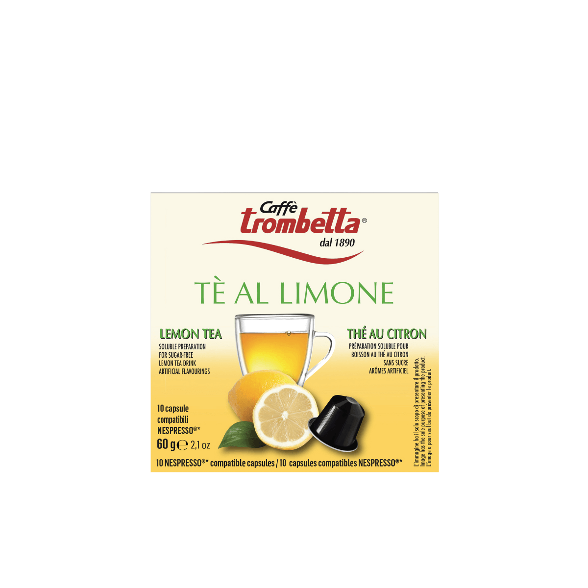 caff-trombetta-l-espresso-th-au-citron-40-capsules-compatibles-nespresso image 1