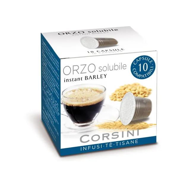 caff-corsini-orzo-soluble-capsules-compatibles-nespresso-10-capsules image 1