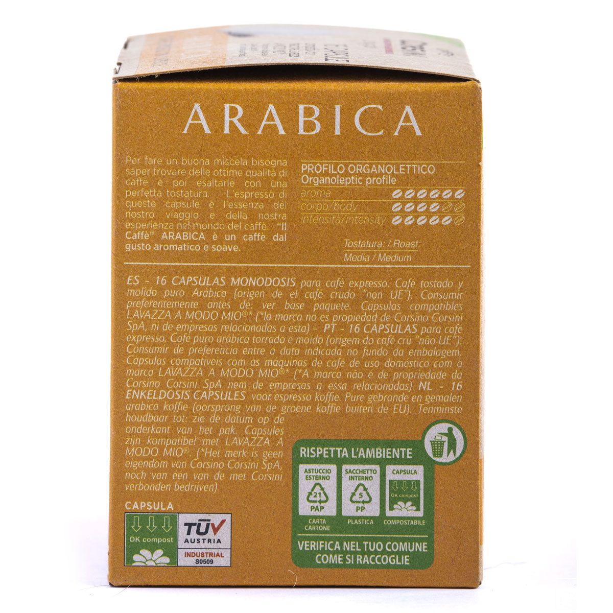 caff-corsini-gran-riserva-arabica-16-capsules-compostables-compatibles-lavazza-a image 3