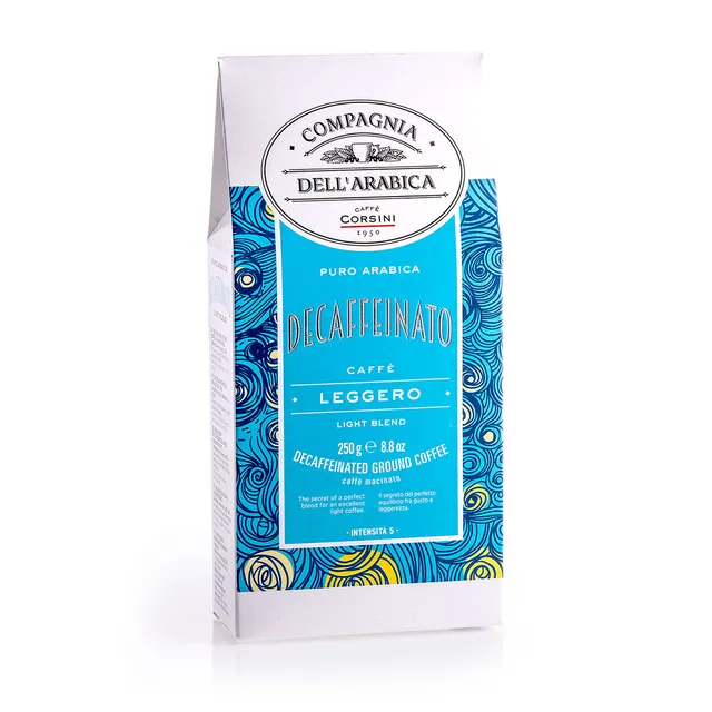 caff-corsini-compagnia-dell-arabica-caff-macinato-100-arabica-decaffeinato-250-g image 1