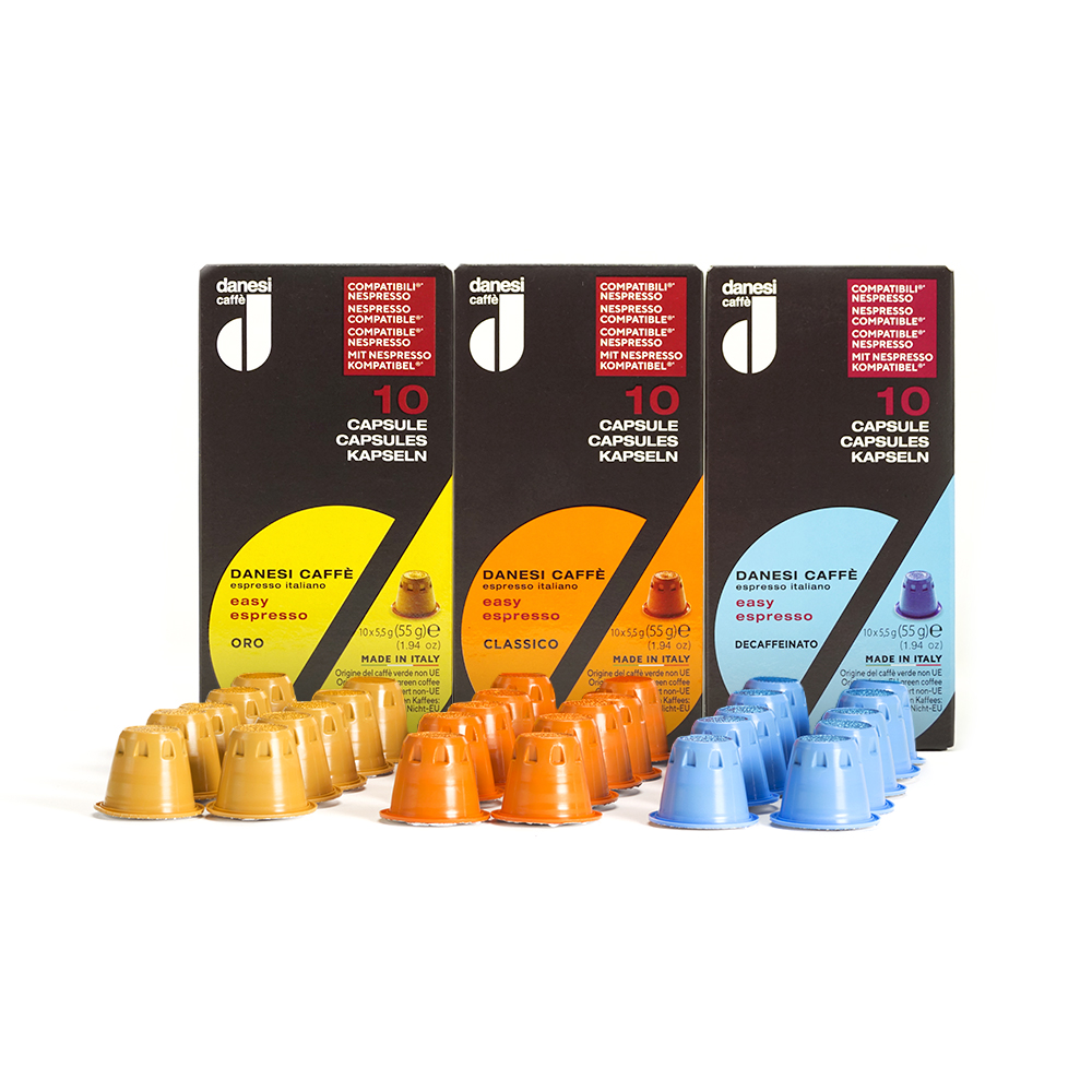 danesi-caff-kit-assaggio-50-capsules-compatibles-nespresso image 1