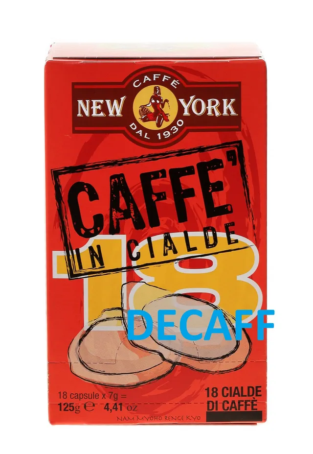 caff-new-york-decaffeinato-dosettes-18-pi-ces image 1