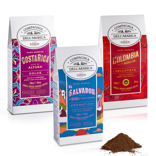 caff-corsini-voyage-am-rique-centrale-caf-moulu-3-x-250g-costa-rica-el-salvador- image 1