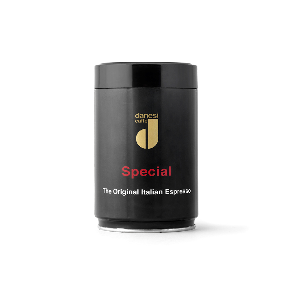 danesi-caff-special-tin-caf-en-grains-bo-te-250-g image 1