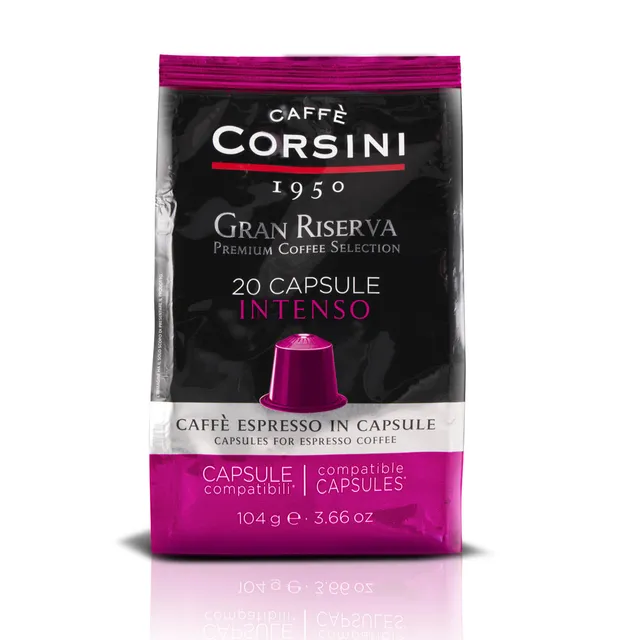caff-corsini-gran-riserva-intenso-capsules-compatibles-nespresso-20-capsules image 1