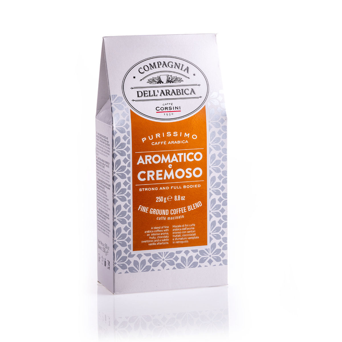 caff-corsini-aromatico-e-cremoso-caf-moulu-100-arabica-250g image 1