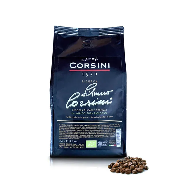 caff-corsini-riserva-silvano-corsini-bio-caf-en-grains-250g-x12 image 1