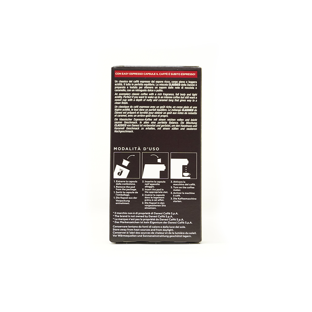 danesi-caff-easy-espresso-classico-10-capsules-compatibles-nespresso image 5