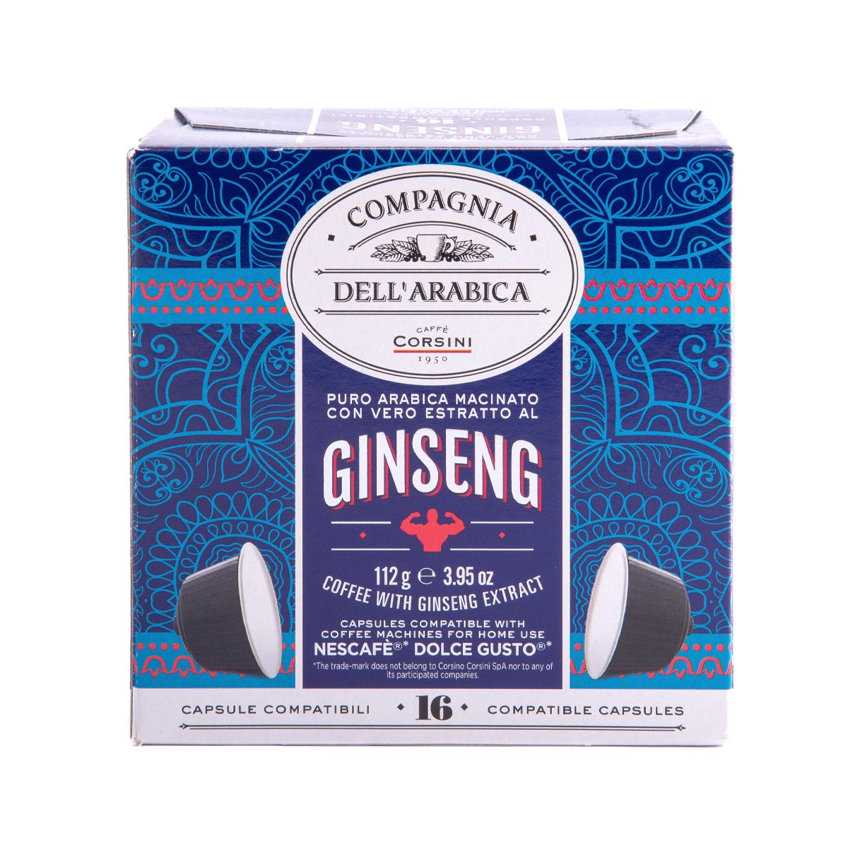 caff-corsini-ginseng-16-capsules-compatibles-dolce-gusto-carton-6-paquets image 2