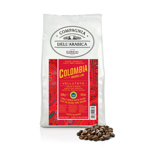 caff-corsini-colombia-medellin-100-arabica-caf-en-grains-250g image 1