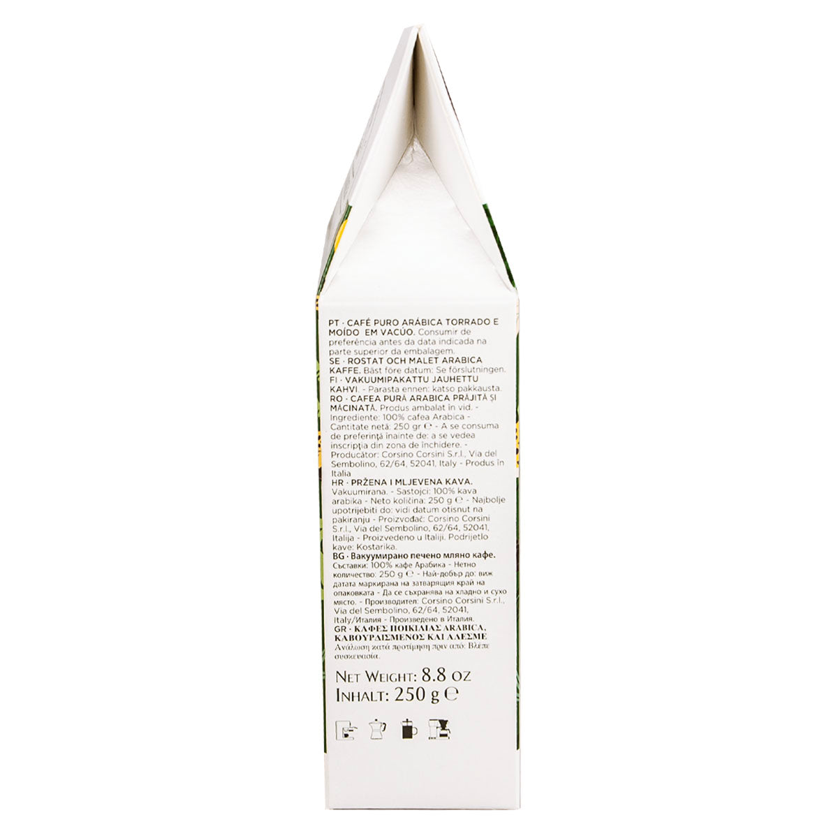 caff-corsini-compagnia-dell-arabica-caf-moulu-ethiopia-natural-100-arabica-250g image 3