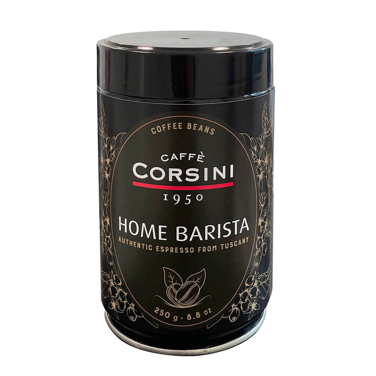 caff-corsini-home-barista-caf-en-grains-12-x-250-g-bo-tes-m-tal image 1