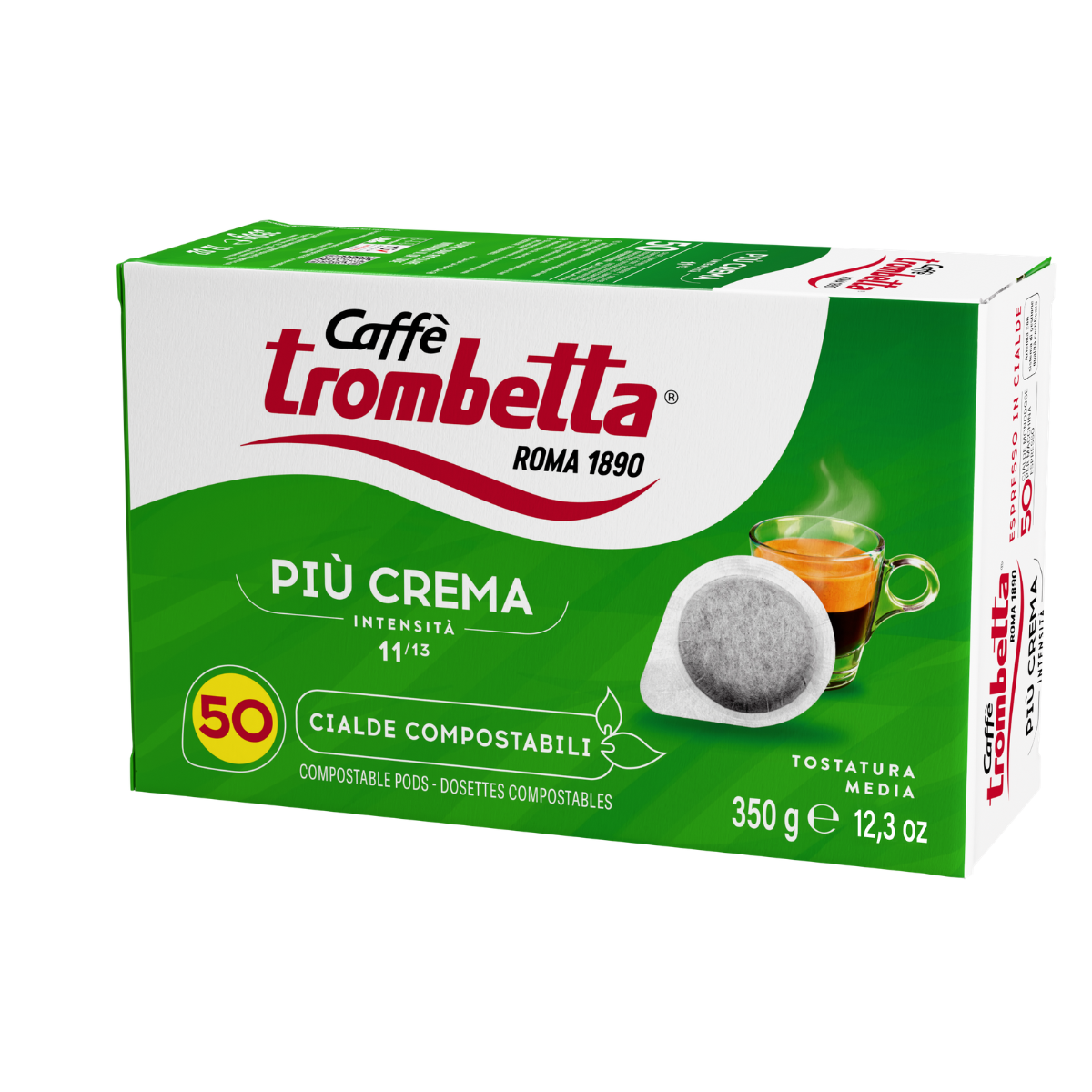 caff-trombetta-pi-crema-dosettes-ese-300-dosettes-6x50 image 3