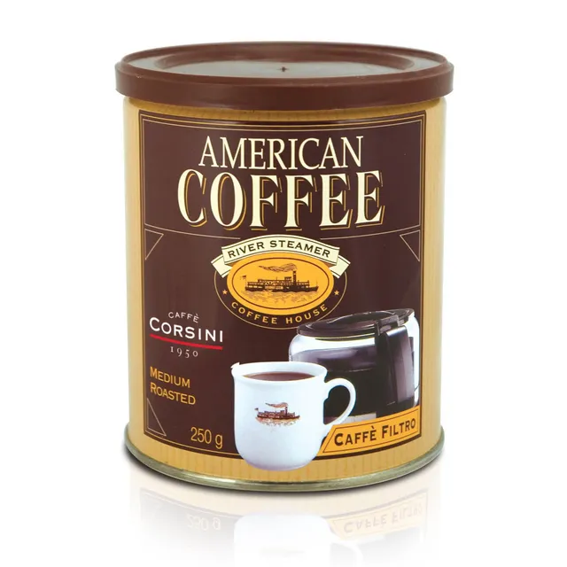 caff-corsini-american-coffee-caf-filtre-moulu-bo-te-250g image 1