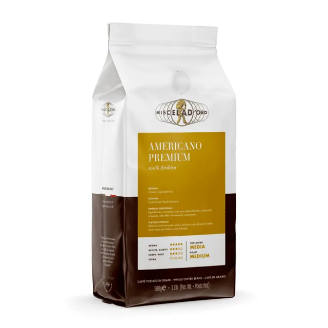 miscela-d-oro-americano-premium-caf-en-grains-pour-caf-filtre image 1