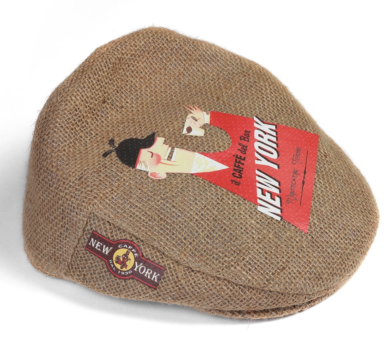 caff-new-york-coppola-sicilienne-casquette-logo-made-in-italy image 1