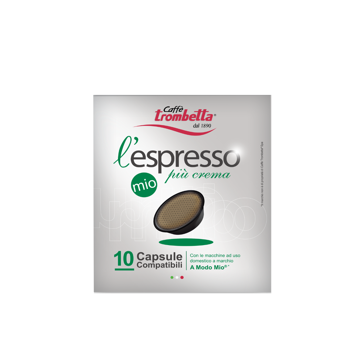 caff-trombetta-l-espresso-mio-pi-crema-80-capsules-compatibles-lavazza-a-modo-mi image 1