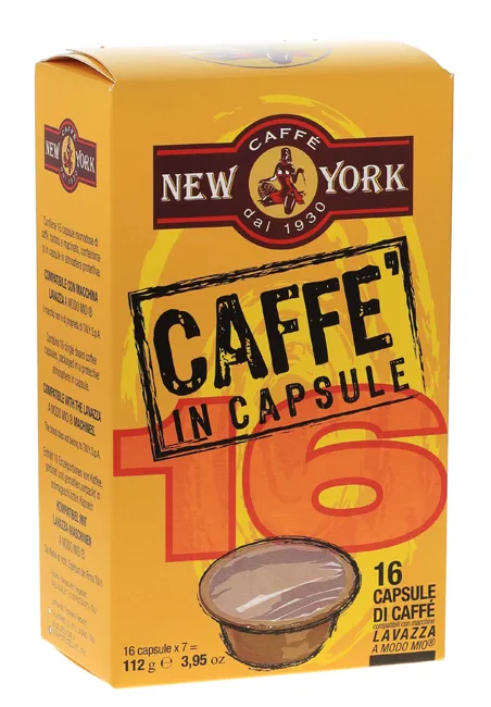 caff-new-york-capsules-compatibles-a-modo-mio-lot-de-16 image 1