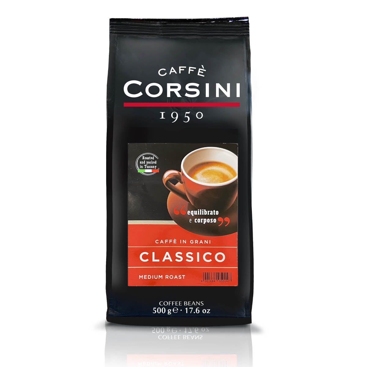caff-corsini-classico-caf-en-grains-quilibr-et-cors-500-g image 1