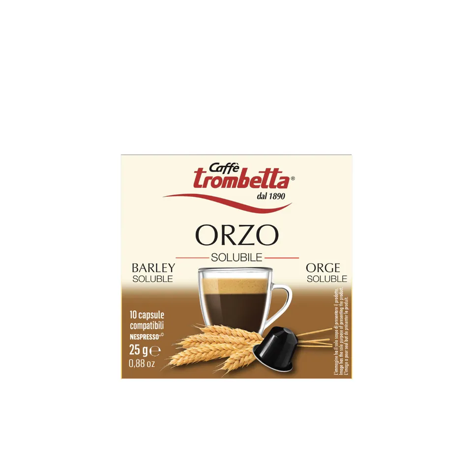 caff-trombetta-l-espresso-orzo-capsules-compatibles-nespresso-40-capsules image 1