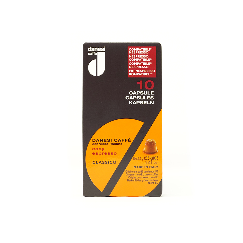 danesi-caff-easy-espresso-classico-10-capsules-compatibles-nespresso image 2