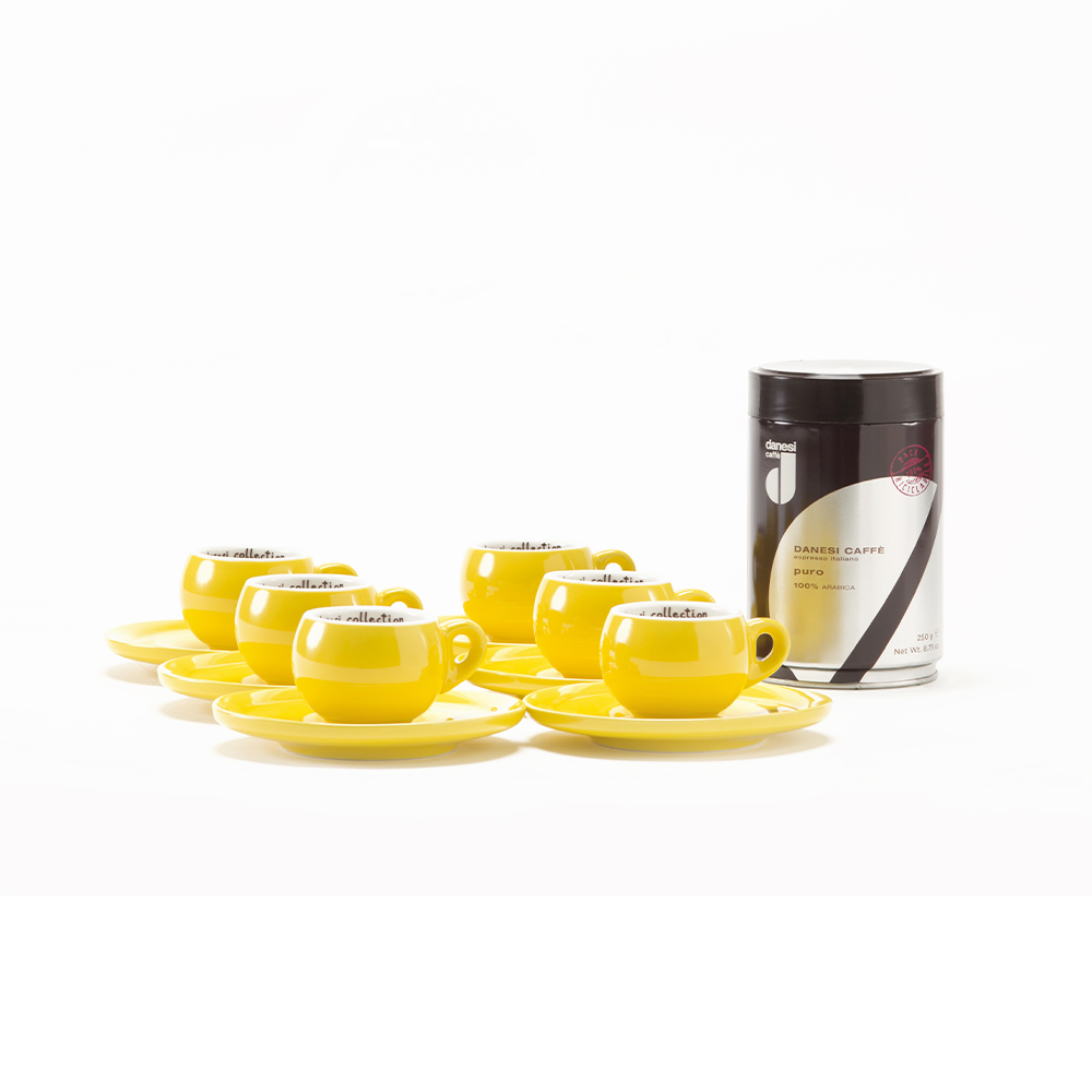 danesi-caff-forma-sprint-set-7-pi-ces-caf-moulu-6-tasses-espresso image 4