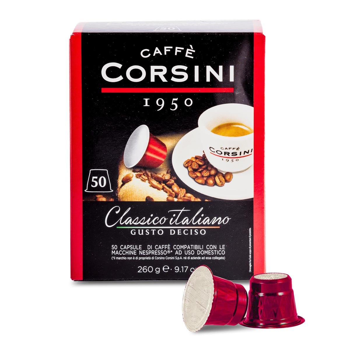 caff-corsini-classico-italiano-gusto-deciso-capsules-compatibles-nespresso-x50-2 image 4