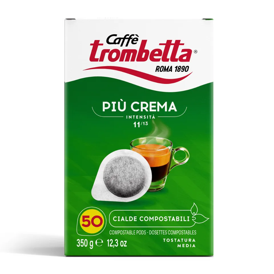 caff-trombetta-pi-crema-dosettes-ese-300-dosettes-6x50 image 1