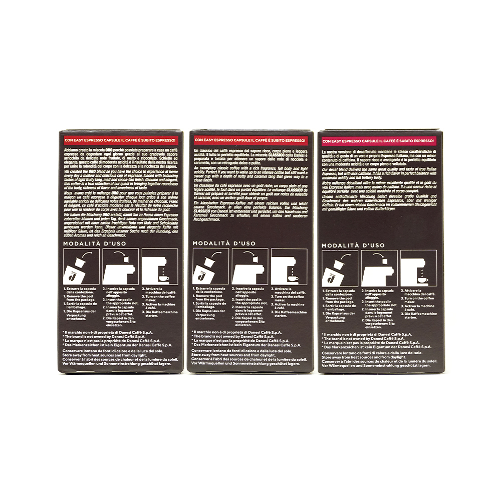 danesi-caff-kit-assaggio-50-capsules-compatibles-nespresso image 5