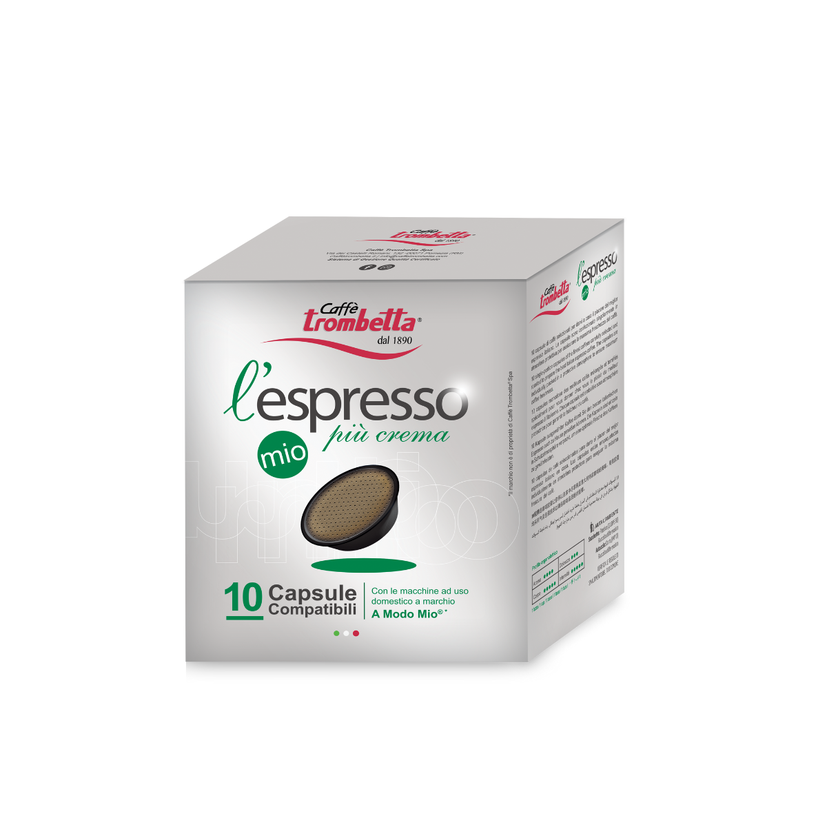 caff-trombetta-l-espresso-mio-pi-crema-80-capsules-compatibles-lavazza-a-modo-mi image 2