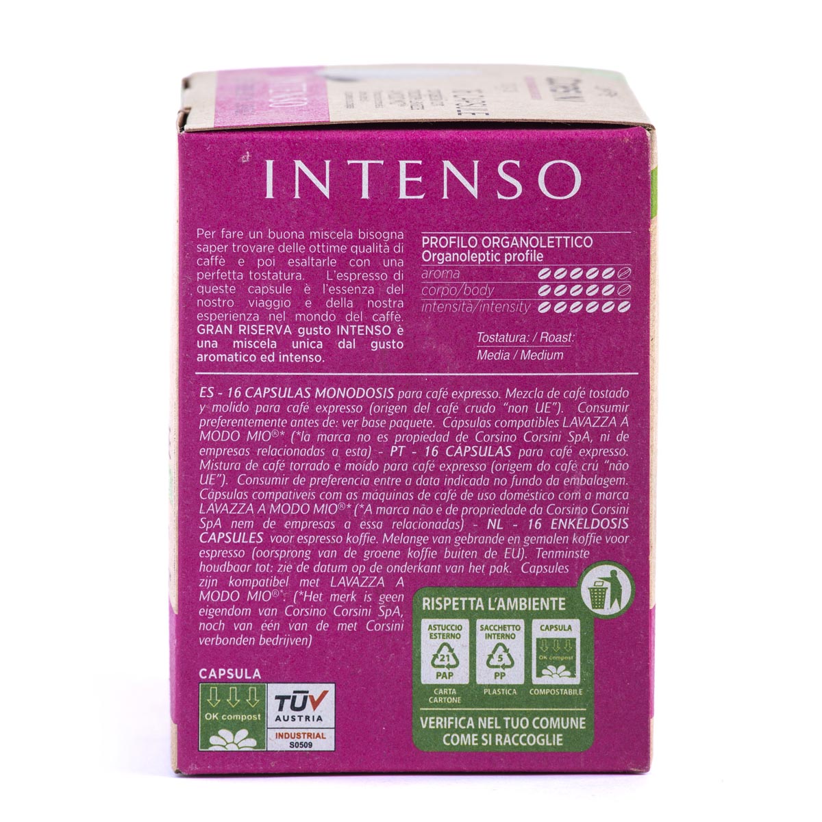 caff-corsini-gran-riserva-intenso-192-capsules-compostables-compatibles-lavazza- image 3
