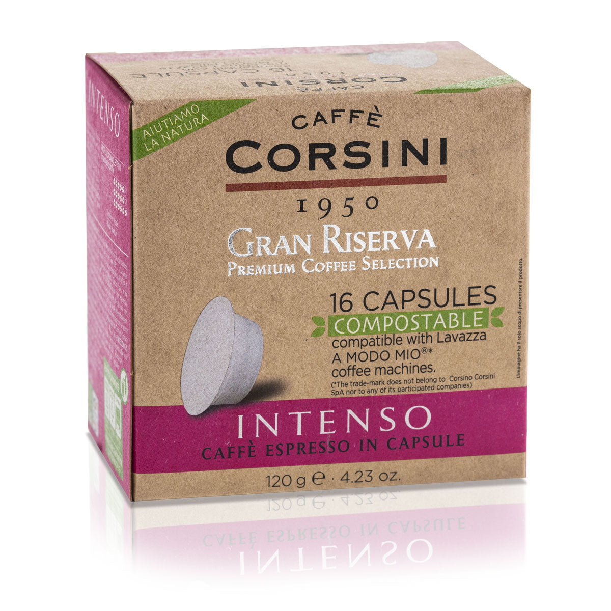 caff-corsini-gran-riserva-intenso-16-capsules-compostables-compatibles-lavazza-a image 2