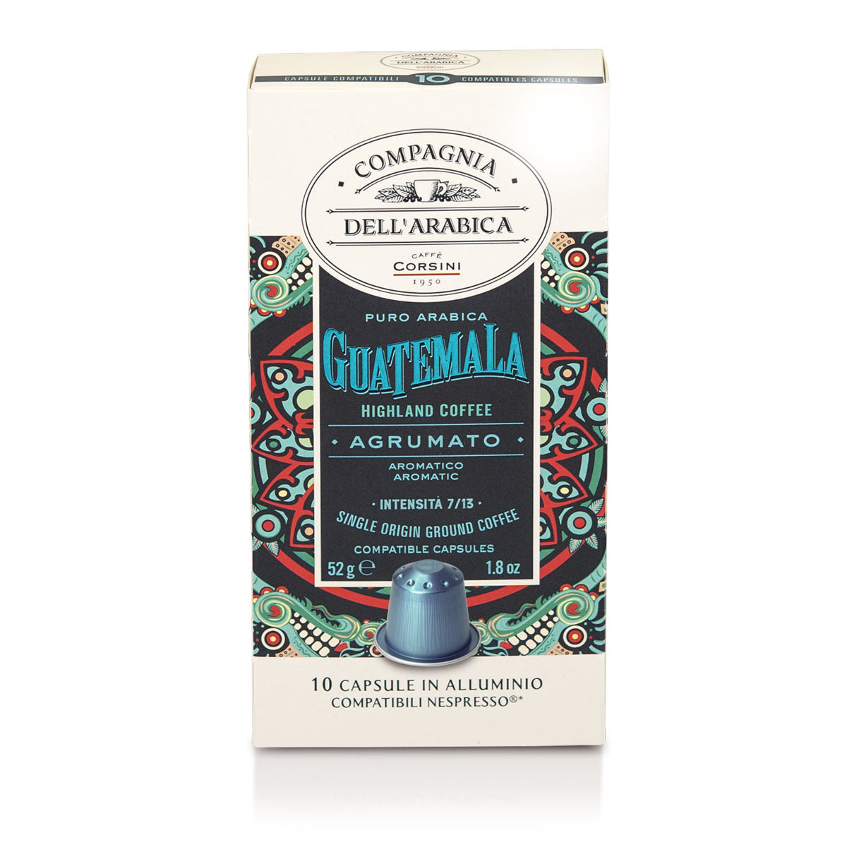 caff-corsini-coffee-chocolate-notes-30-capsules-compatibles-nespresso-el-salvado image 3