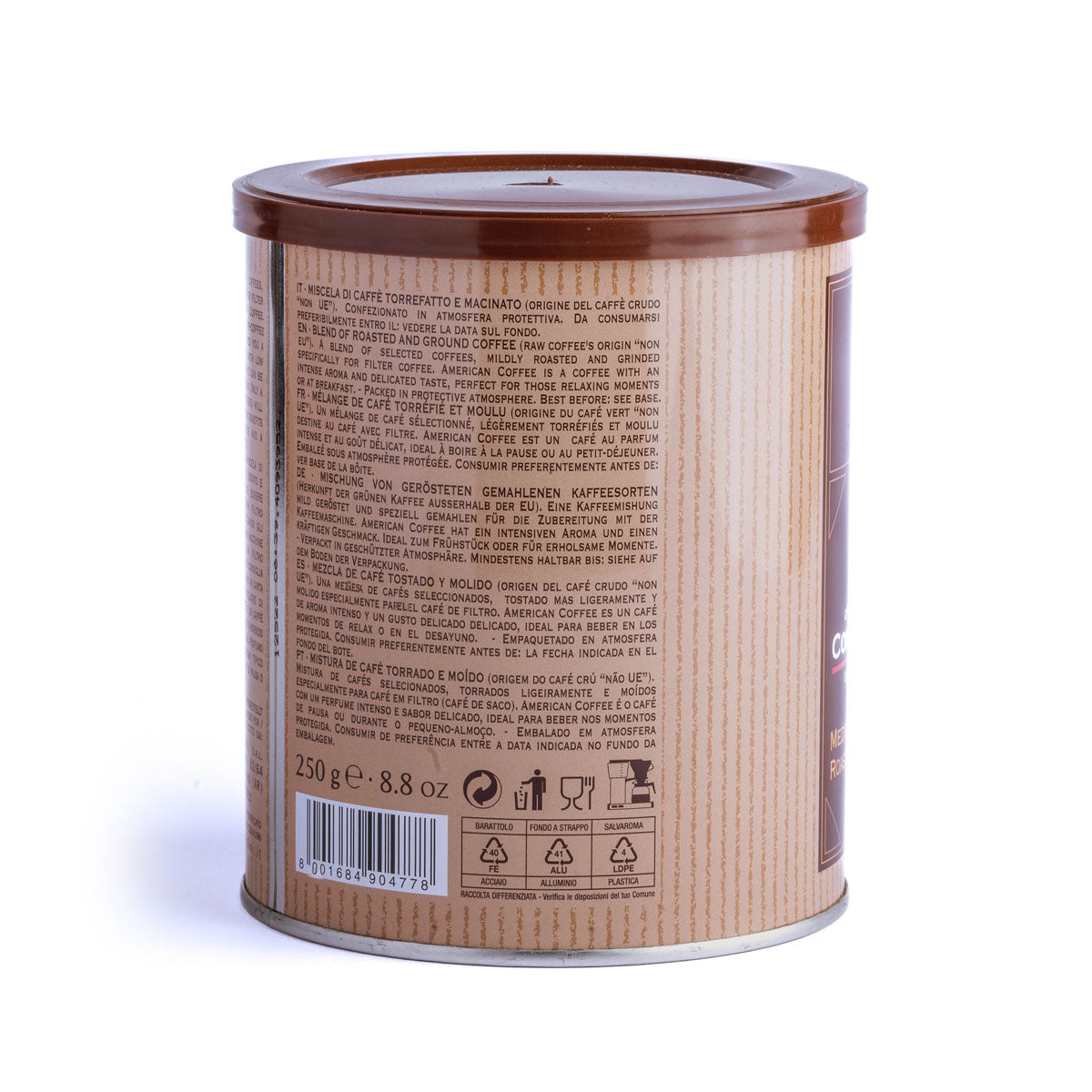 caff-corsini-american-coffee-caf-filtre-moulu-12x250g image 2