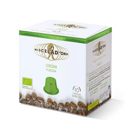 miscela-d-oro-green-bio-capsules-caf-compatibles-nespresso image 1