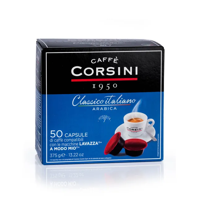 caff-corsini-classico-italiano-100-arabica-200-capsules-compatibles-lavazza-a-mo image 1