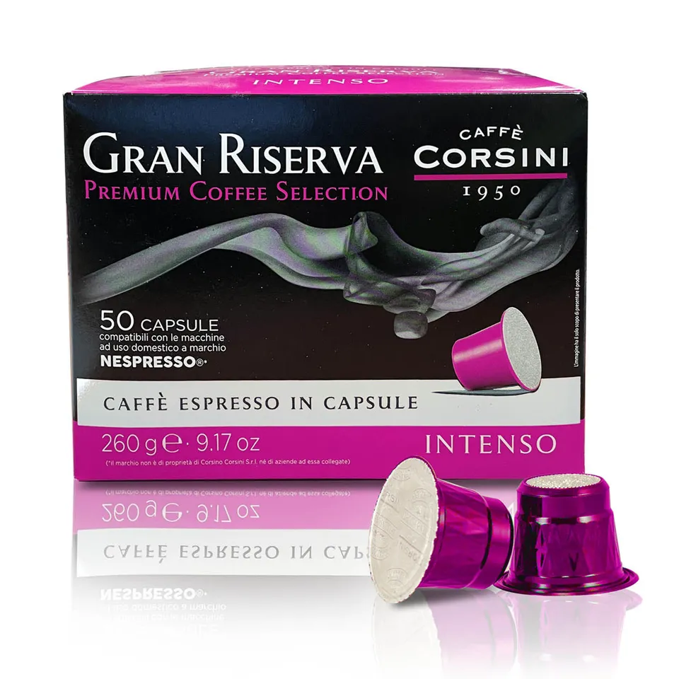caff-corsini-gran-riserva-intenso-50-capsules-compatibles-nespresso-2 image 1