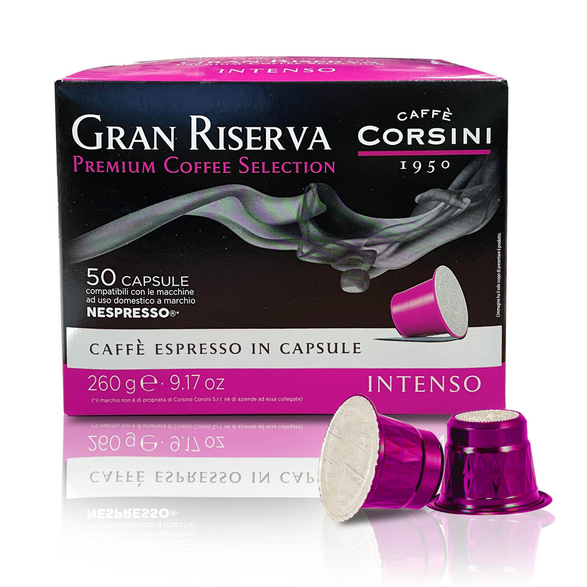 caff-corsini-gran-riserva-intenso-50-capsules-compatibles-nespresso-2 image 1
