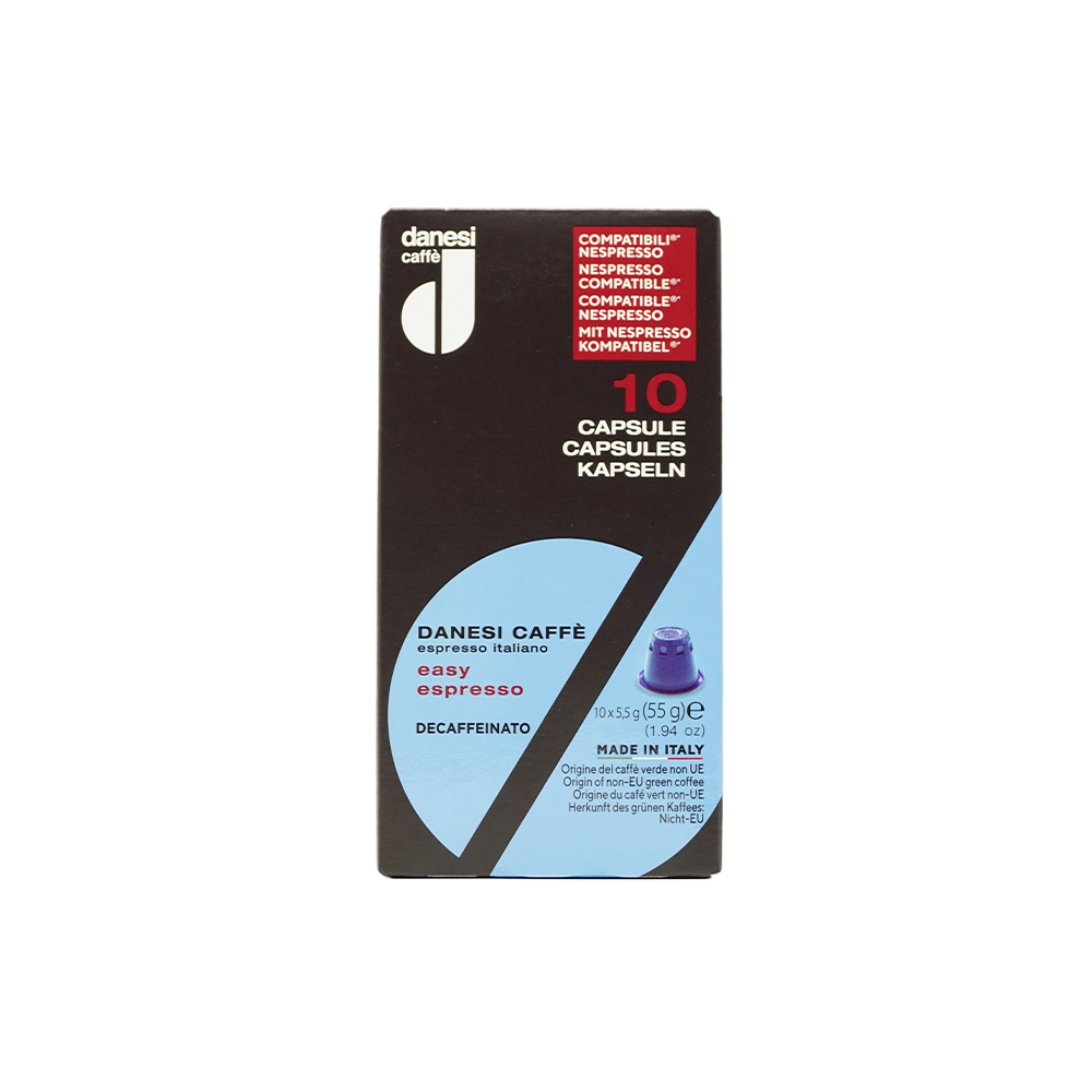 danesi-caff-easy-espresso-decaffeinato-capsules-compatibles-nespresso-x10 image 2