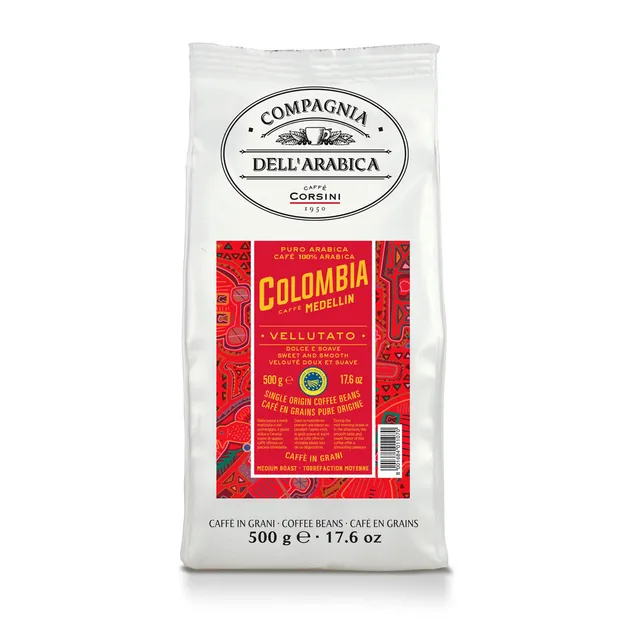 caff-corsini-colombia-medellin-100-arabica-igp-caf-en-grains-500-g image 1